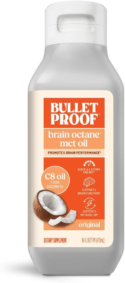 Bulletproof Brain Octane C8 MCT Oil 473ml