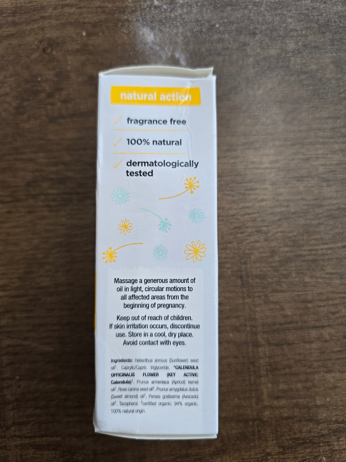 Dr. Organic Mum Stretch Mark Oil with Calendula (Sensitive Skin) -100ml
