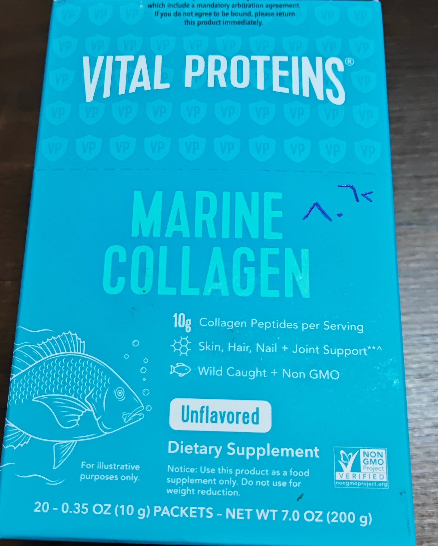 Vital Proteins Marine Collagen Packets/Unflavoured _ 200g(7oz)