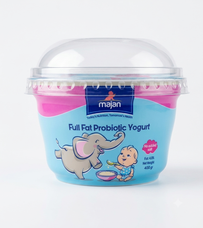 Majan full fat probiotic yoğurt 400g