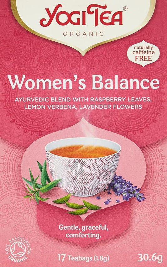 Yogi Tea Organic Women's Balance (Naturally Caffeine-Free)