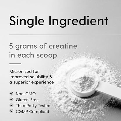 Hearthy Foods Micronized Creatine Monohydrate – Unflavored (500g)