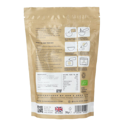 Sun and Seed Organic GF Bread Mix 300g