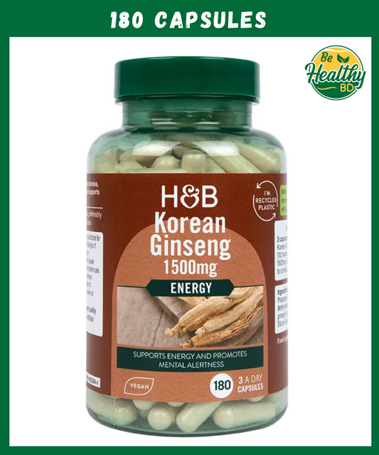 Holland & Barrett Korean Ginseng 180 Capsules