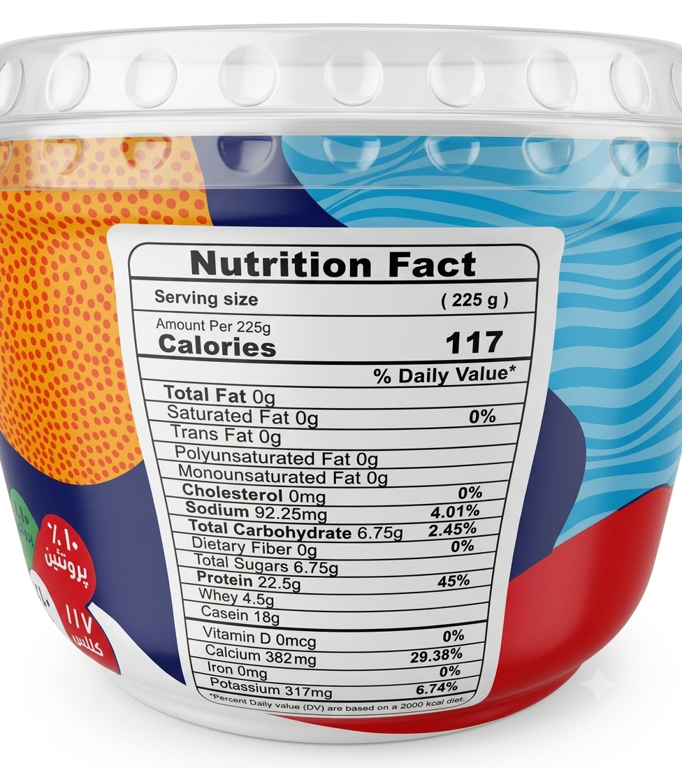 Kalleh Pro Icelandic yogurt (0% Fat, 40g Protein) - 400g