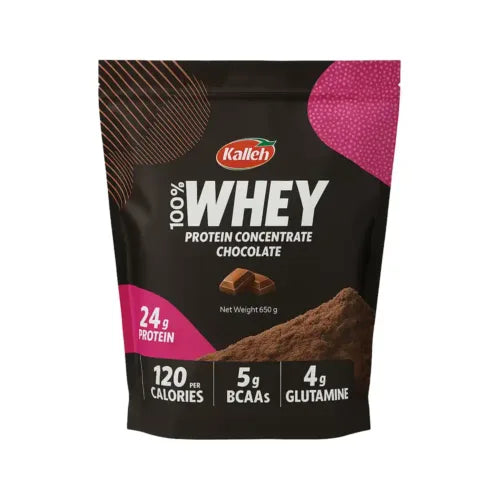 Kalleh Pro 100% Whey Protein Concentrate (Chocolate) - 650g