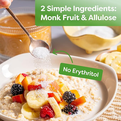 Better Body Foods, Organic Monk Fruit Blend, Zero Calorie Sweetener, 16 oz (454g)