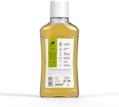 DR ORGANIC Mouthwash Tea Tree 500ml