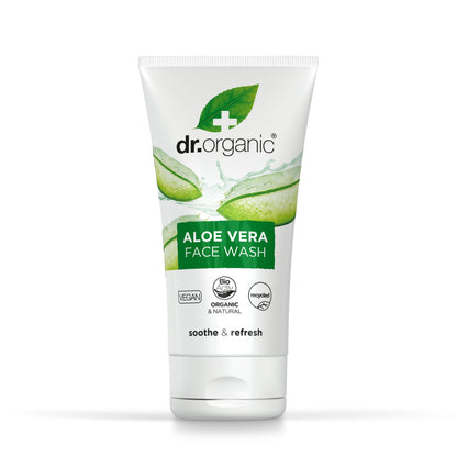 DR ORGANIC Face Wash Creamy Aloe Vera 150ml