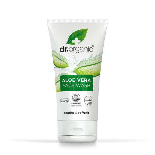 DR ORGANIC Face Wash Creamy Aloe Vera 150ml