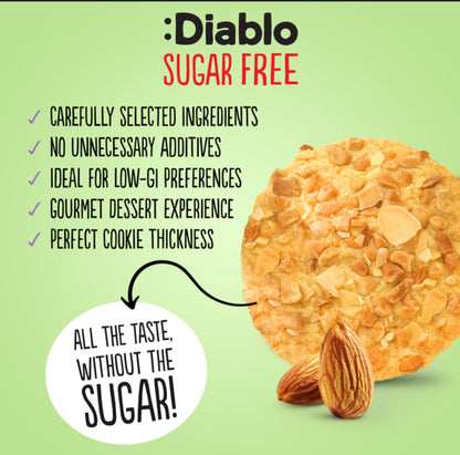 Diablo Sugar Free Almond Cookies-145g