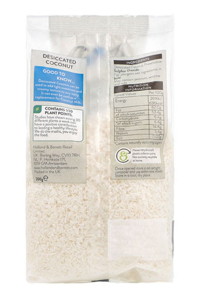 H&B Desiccated Coconut (Sweet and Creamy) - 200g