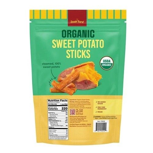 SnakYard Organic Sweet Potato Sticks (17oz)
