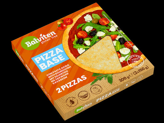 Pizza bottoms 2x150 g. Gluten-free product