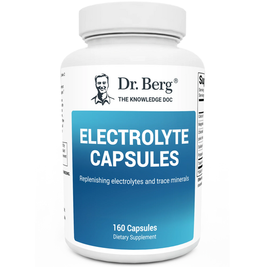 Electrolyte Capsules with Potassium and Magnesium – 160 Vegetable Capsules