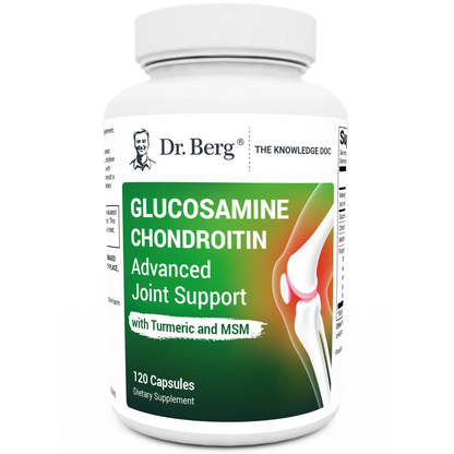 Glucosamine Chondroitin Advanced Joint Support with MSM – 120 Vegetable Capsules