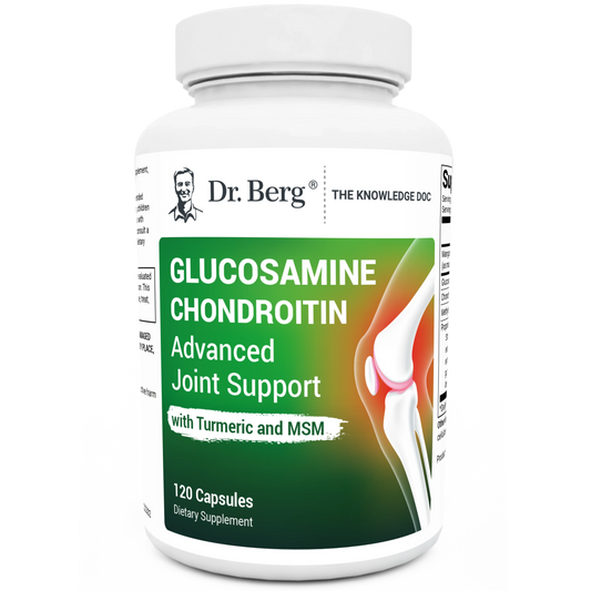 Glucosamine Chondroitin Advanced Joint Support with MSM – 120 Vegetable Capsules