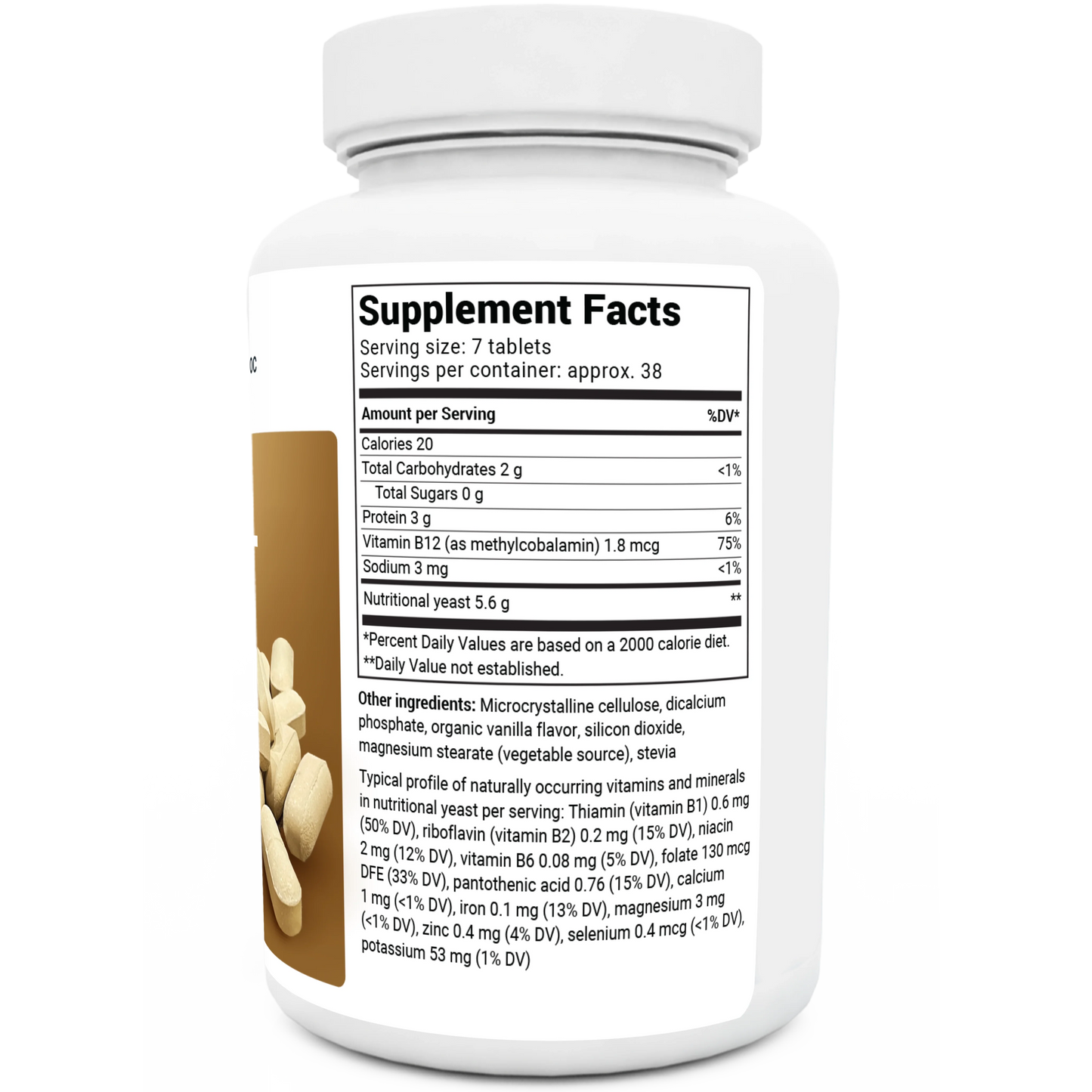 Nutritional Yeast – 270 Tablets