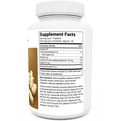 Nutritional Yeast – 270 Tablets