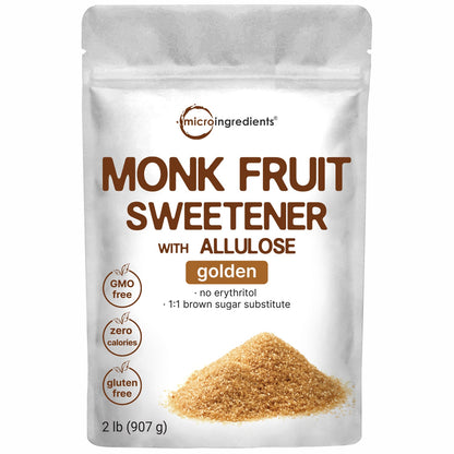 Micro Ingredients Golden Monk Fruit Sweetener – Without Erythritol