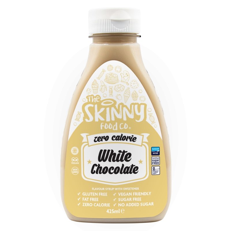 White Chocolate Zero Calorie Sugar Free Skinny Syrup - 425m