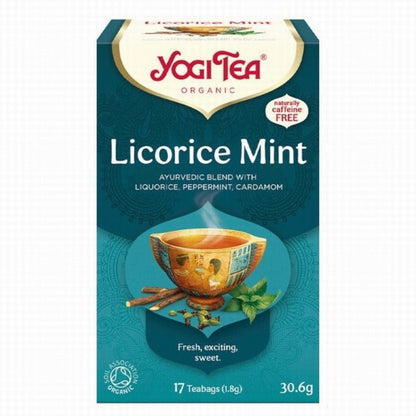 Yogi Tea Organic Licorice Mint 17bags